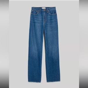 Madewell Baggy Straight Jeans